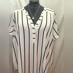 Torrid Striped Harper Blouse